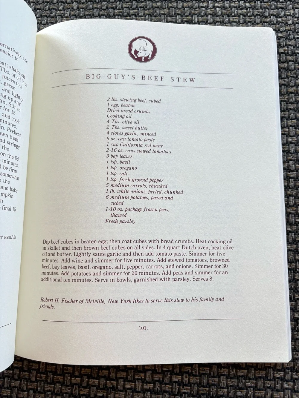 Vintage California Wine Lovers' Cookbook by Malcolm Hébert (Paperback) 1989